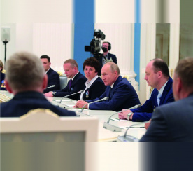 Президент РФ В. Путин поздравил работников атомной промышленности с профессиональным праздником